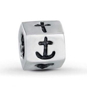 Pandora Faith, Hope, Love Charm #790119 (Retired)